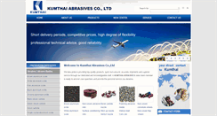 Desktop Screenshot of kumthai-abrasives.com